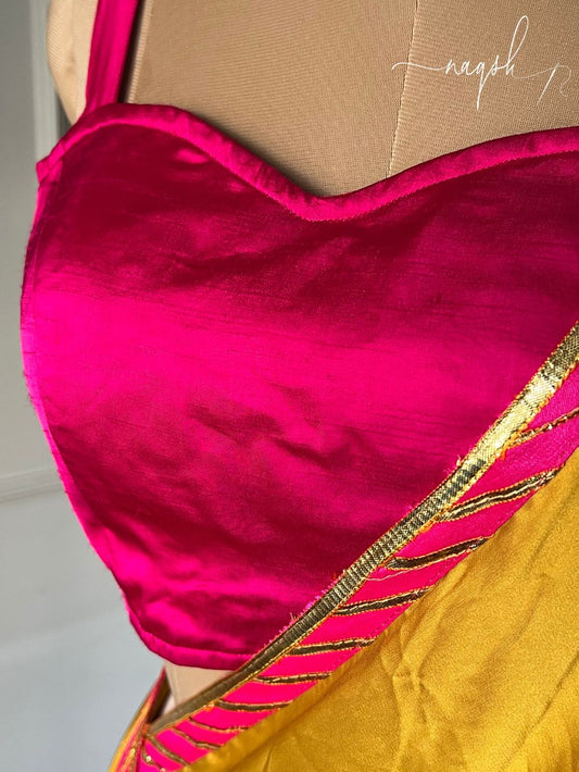 Pure Silk Pink Sleeveless Blouse