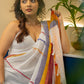 White Cotton Saree