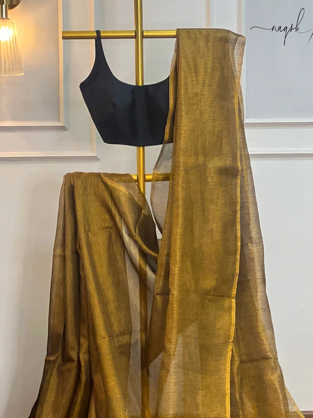 Swarnim Gold Tissue Saree