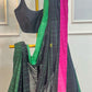 Black Cotton Saree