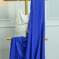 Blue Cotton Saree