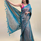 Peacock Green Saree