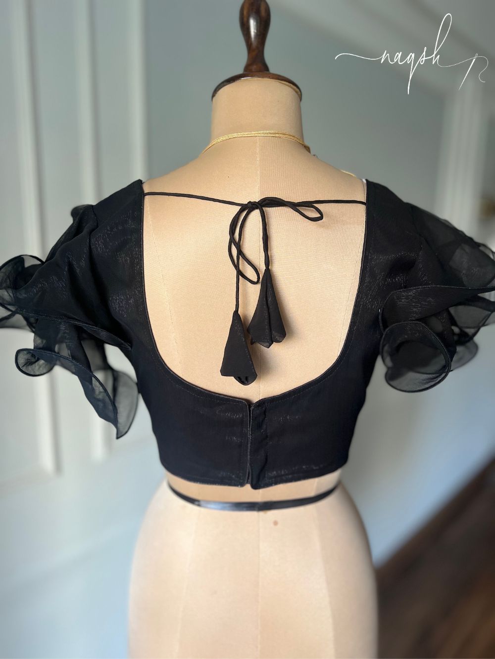 Fancy Black Blouse