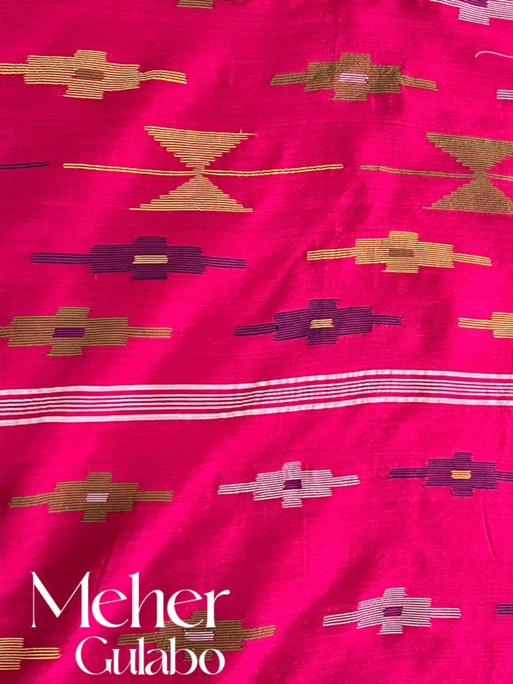 Meher Gulabo Cotton Silk Saree