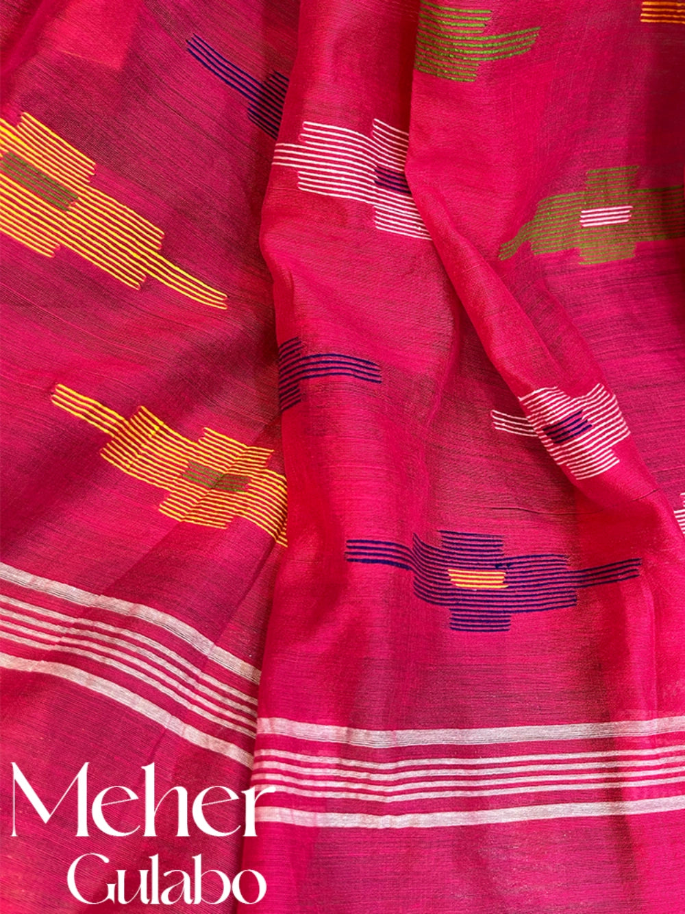 Meher Gulabo Cotton Silk Saree