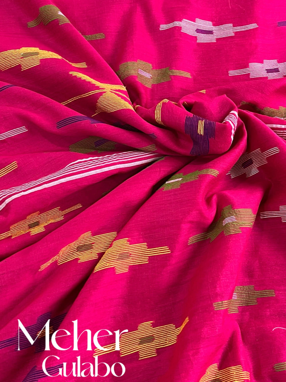 Meher Gulabo Cotton Silk Saree