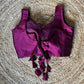 Soft Organza Sleeveless Blouse